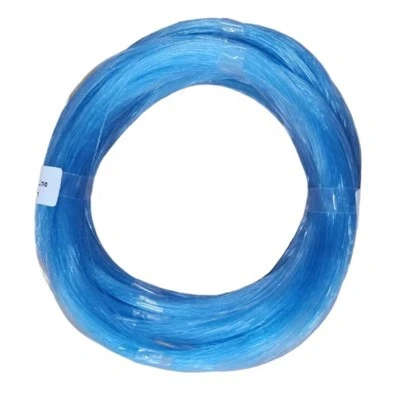 100M Gjennomsiktig flytende monofilament nylon fiskesnøre 0,1mm-5mm