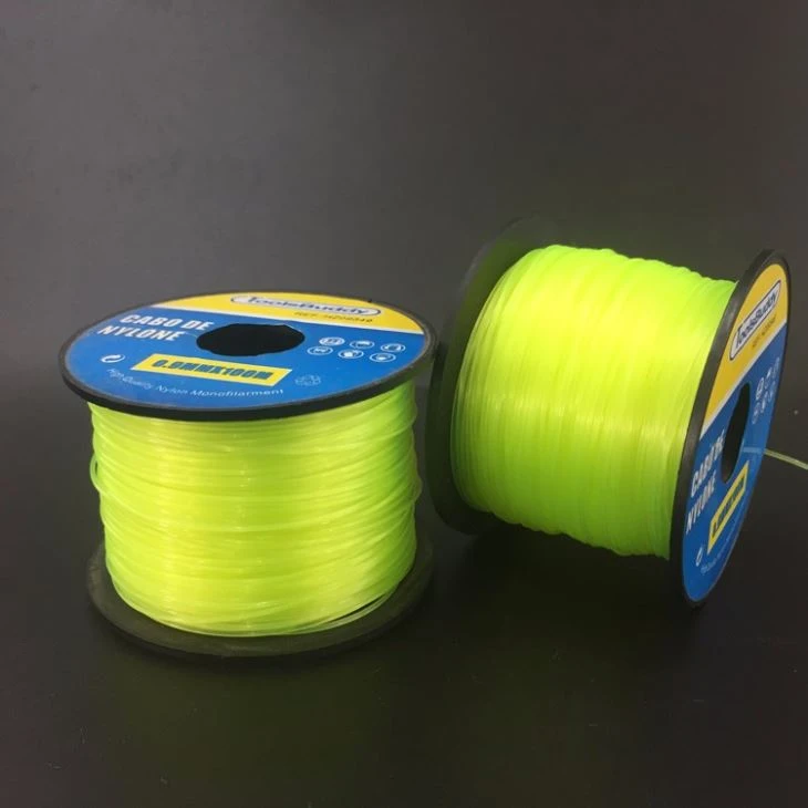 1.0mm Brick Line Yellow Color Nylon Builder String Line For Bricklayers