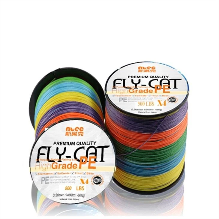 Super Strong 8 Stands Multicolor 100m 150m 300m 500m 1000m PE Fishing Line