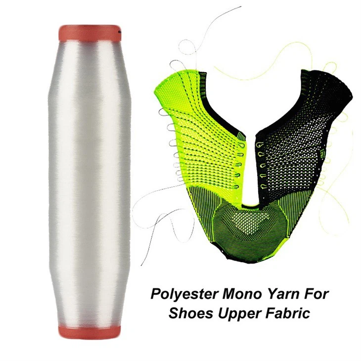 NTEC Factory Provide Polyester Monofilament Yarn For Shoes Upper